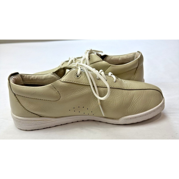 Propet Firefly Walking Sneakers Genuine Leather Beige Women Neutral Size 9 W3606 - Picture 4 of 10